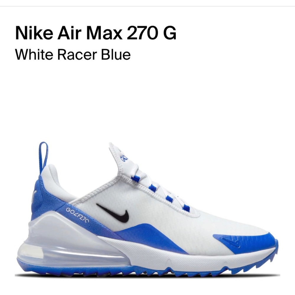 Nike Racer Blue/White Air Max270